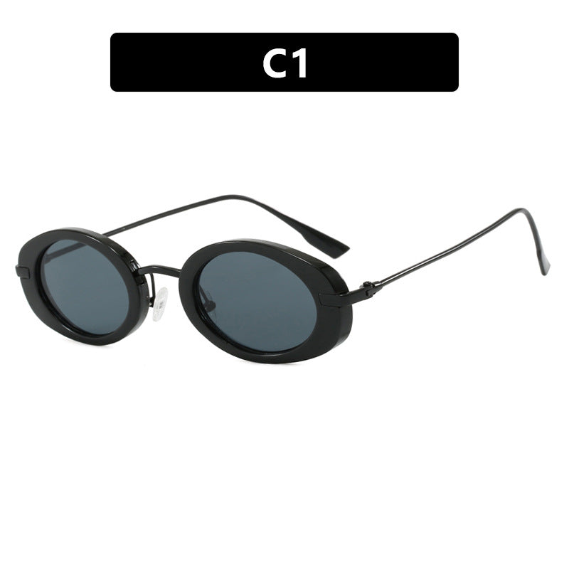Keba Oval Retro Sunglasses