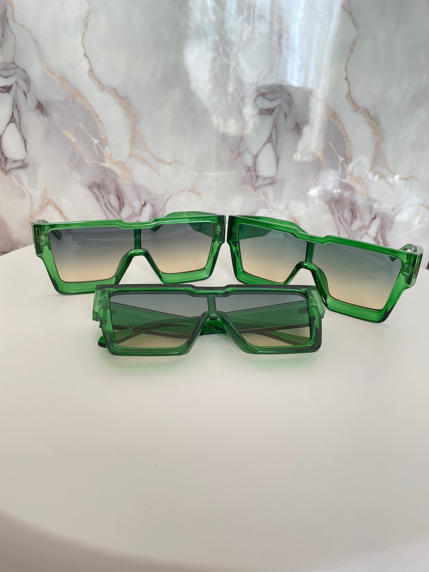 Oversized Square Glasses (5-Piece Bundle)