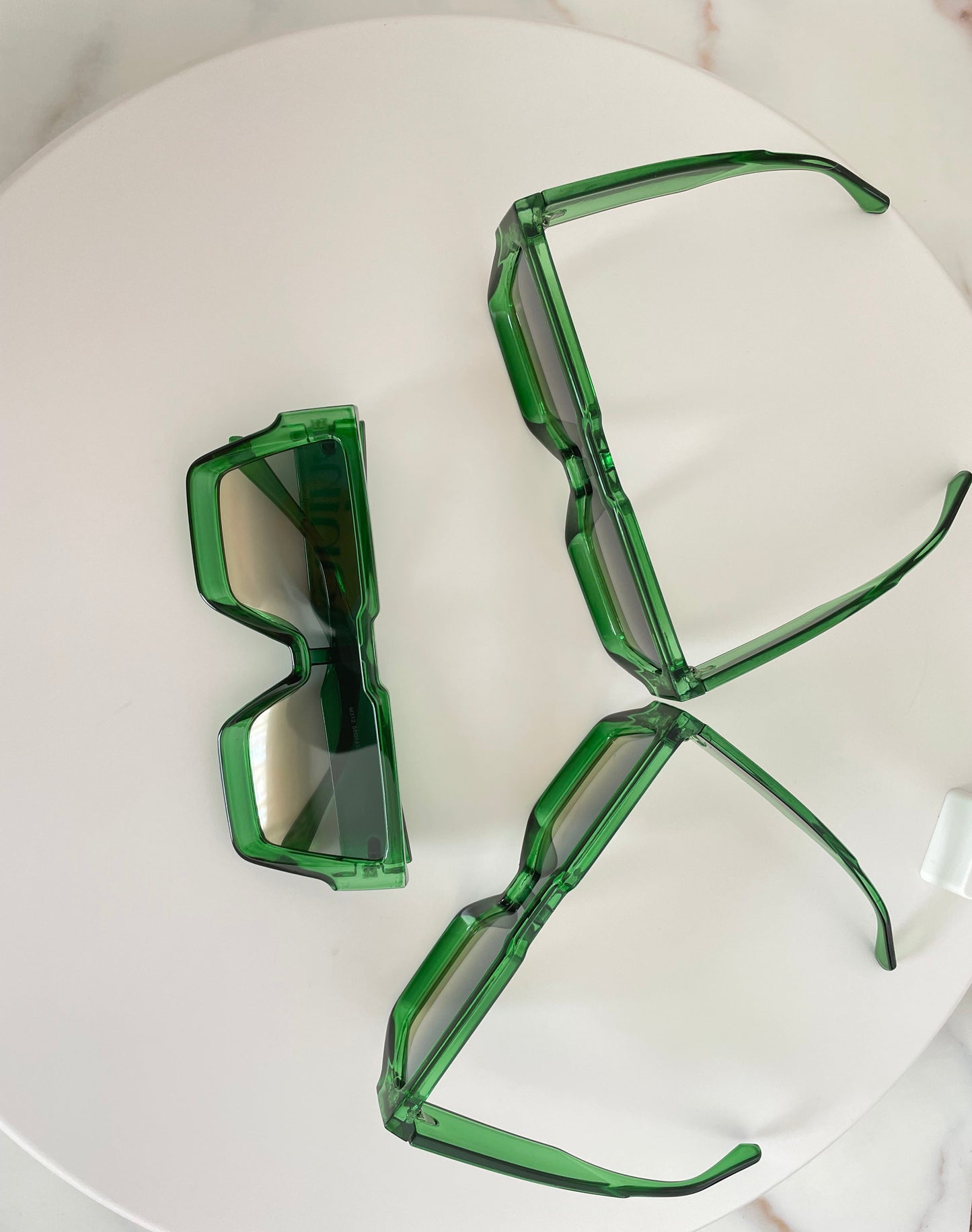 Oversized Square Glasses (5-Piece Bundle)