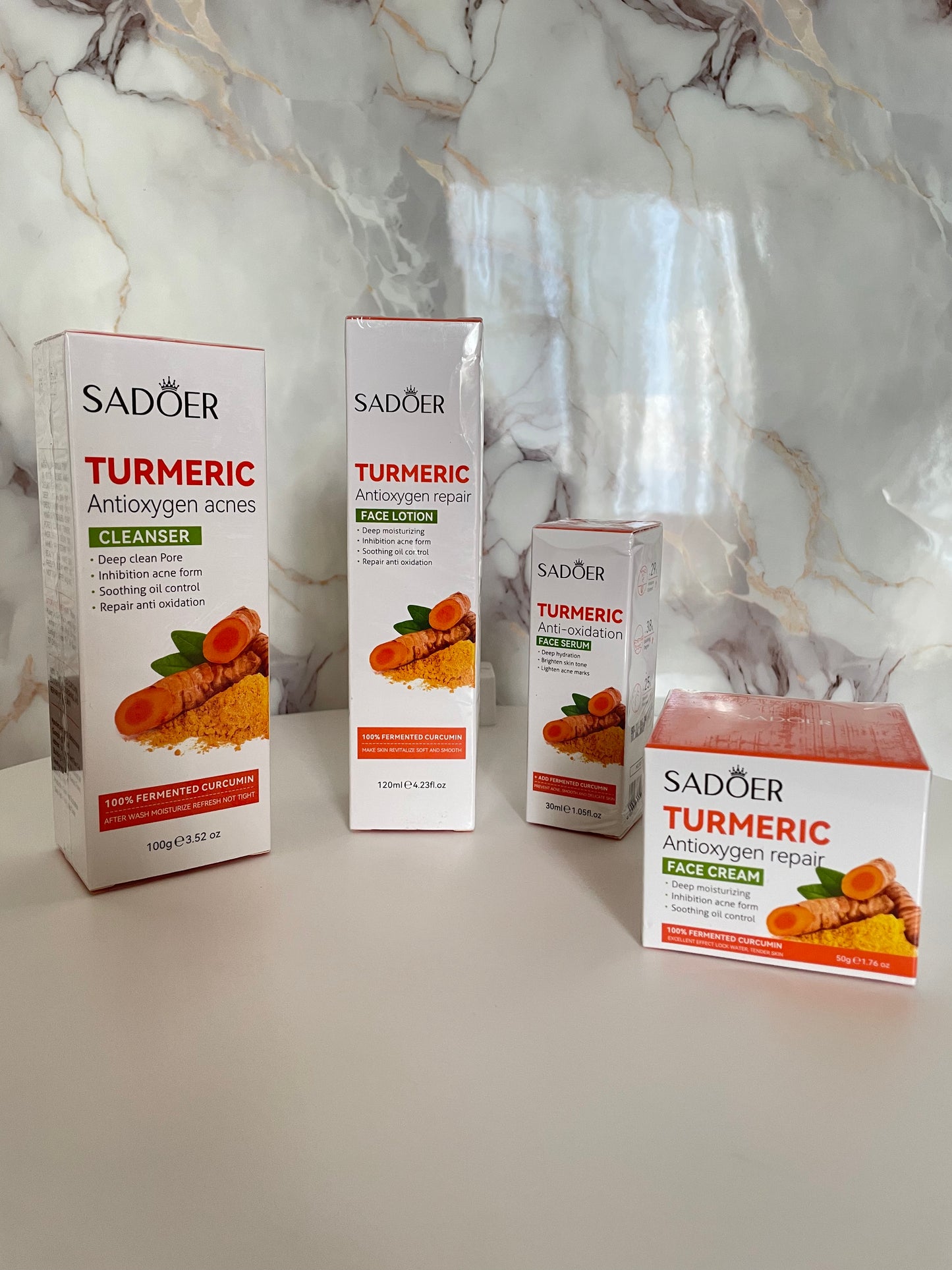 Sadoer Turmeric Skincare Set