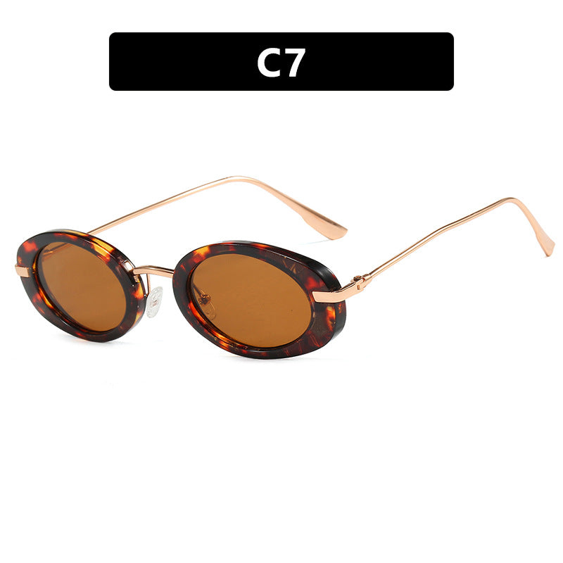 Keba Oval Retro Sunglasses