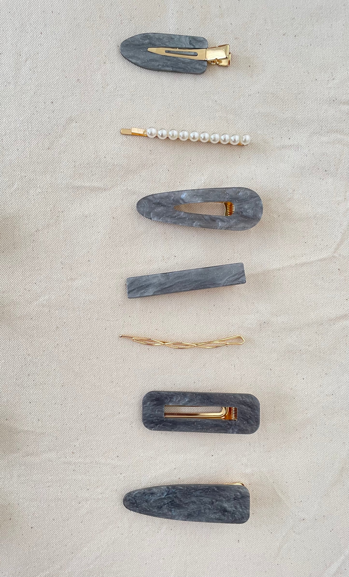 7- Piece Hair Clips