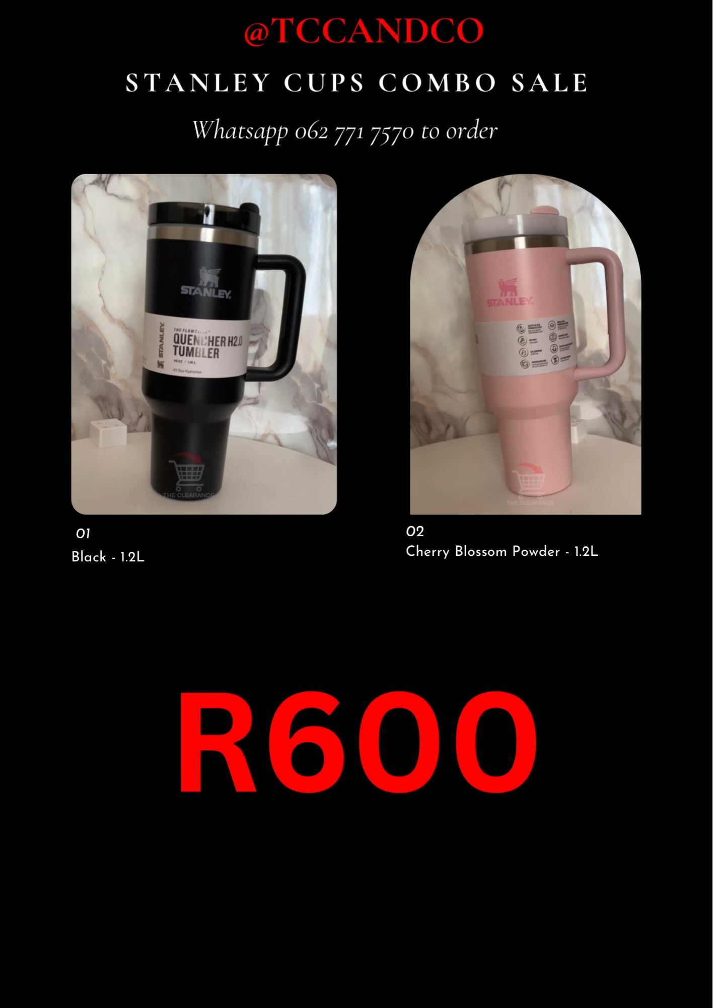 Stanley Duo – 1.2L Tumblers (Set of 2)