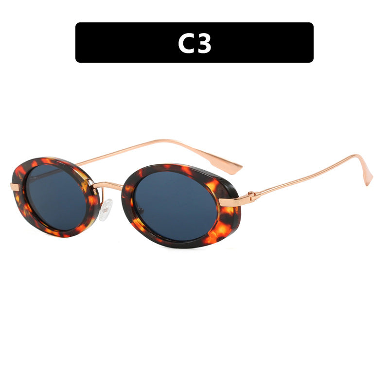 Keba Oval Retro Sunglasses