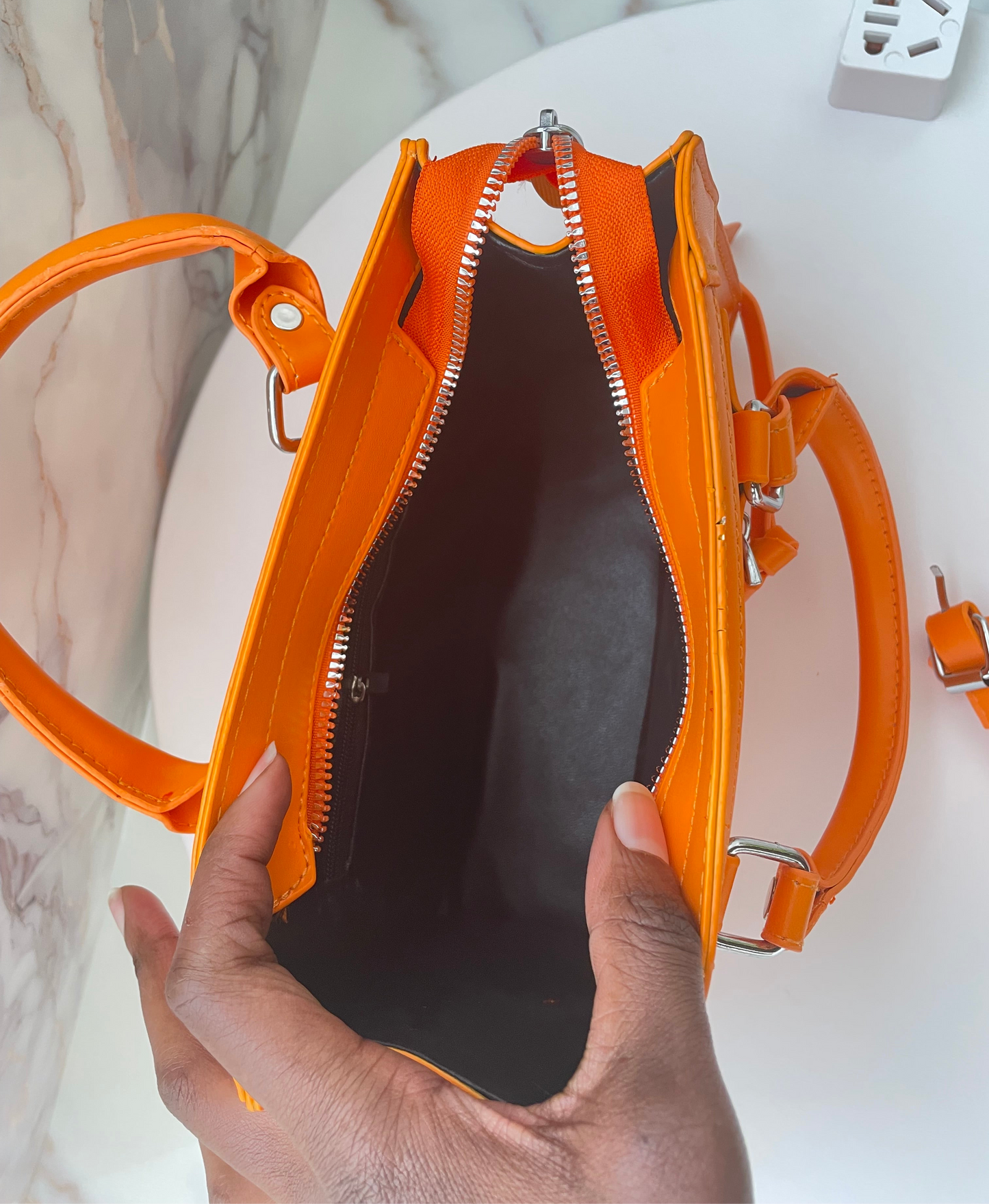 Orange Mini Handbag