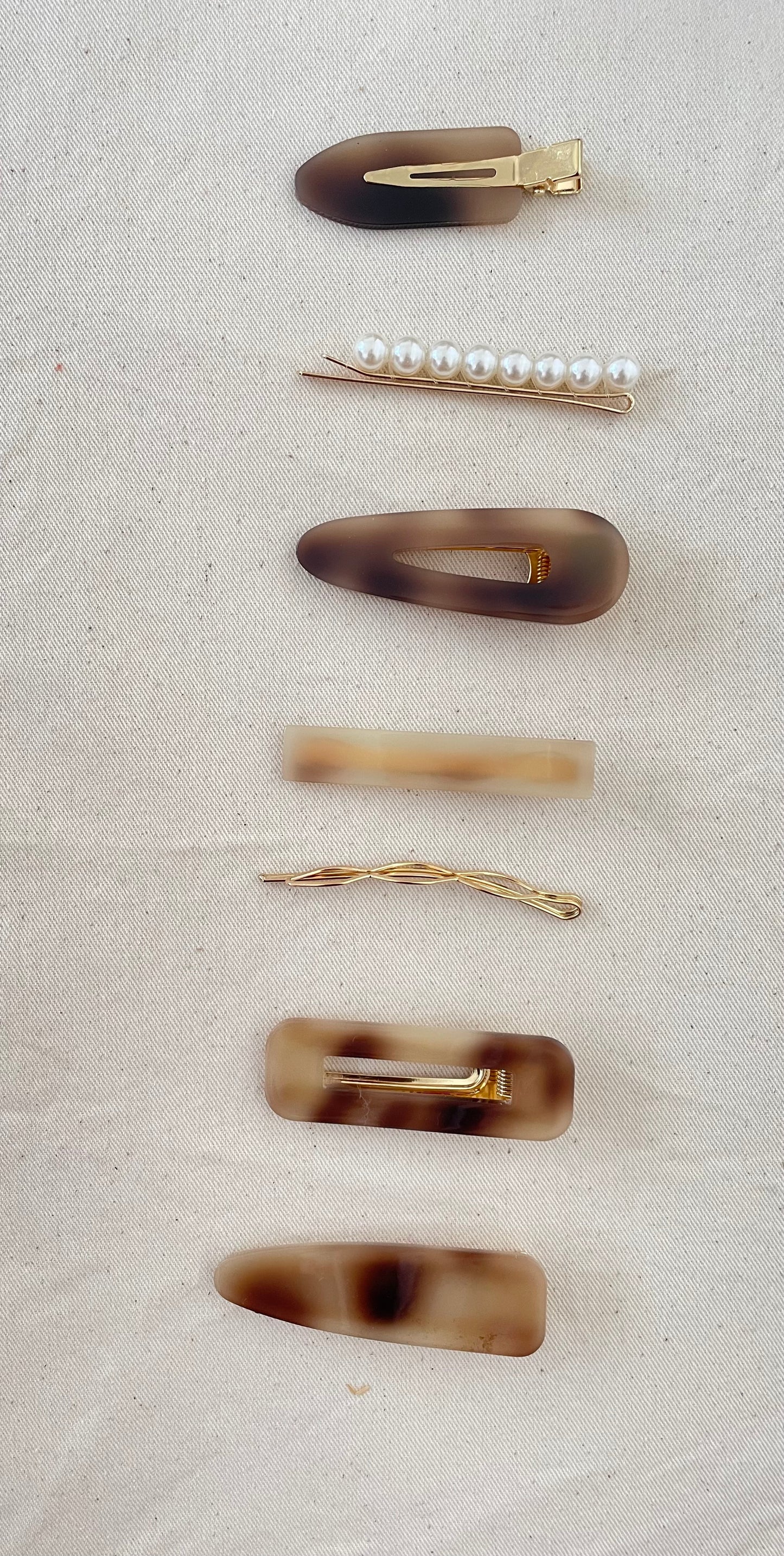 7- Piece Hair Clips
