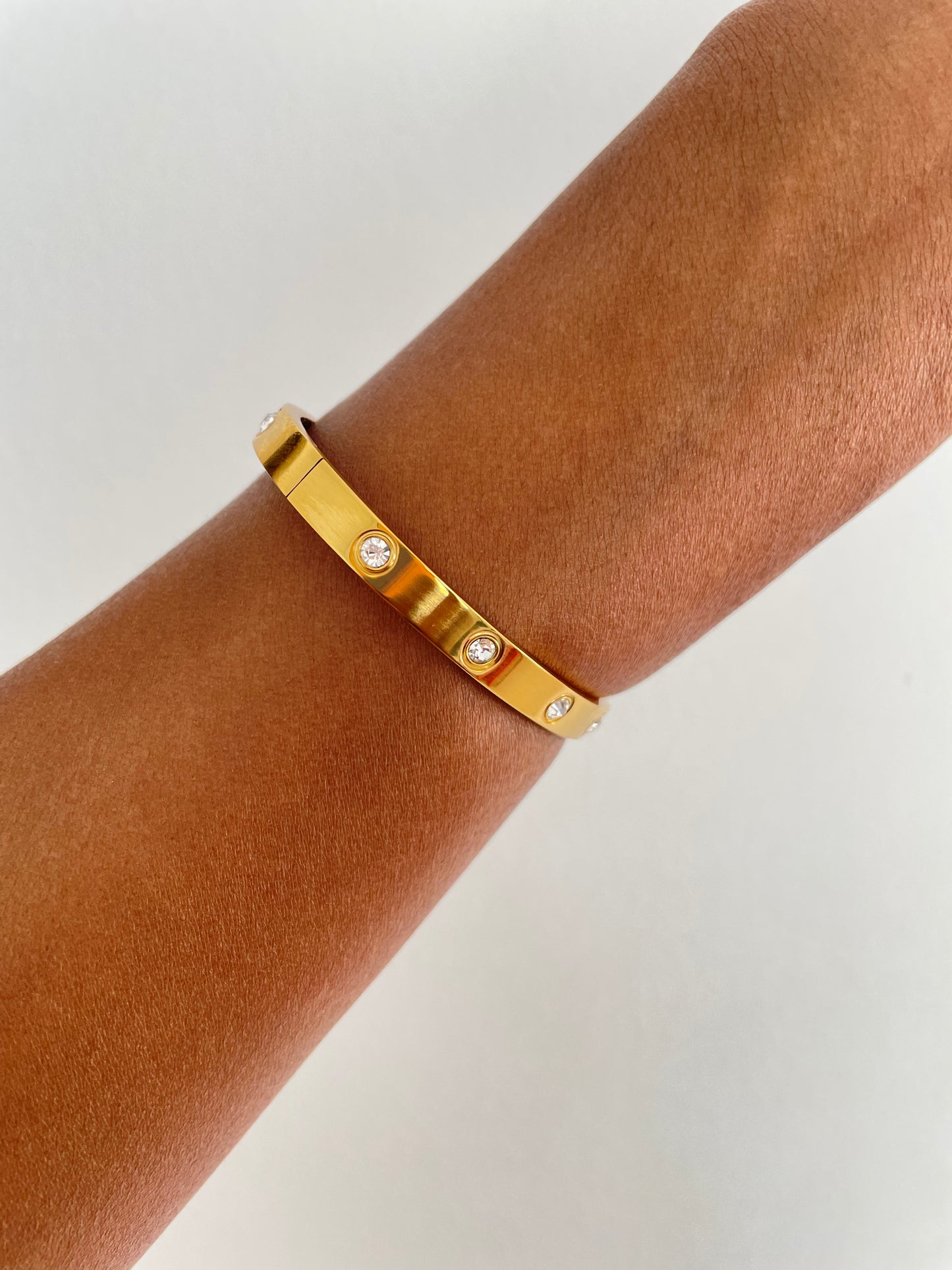 Love Diamanté Bangle
