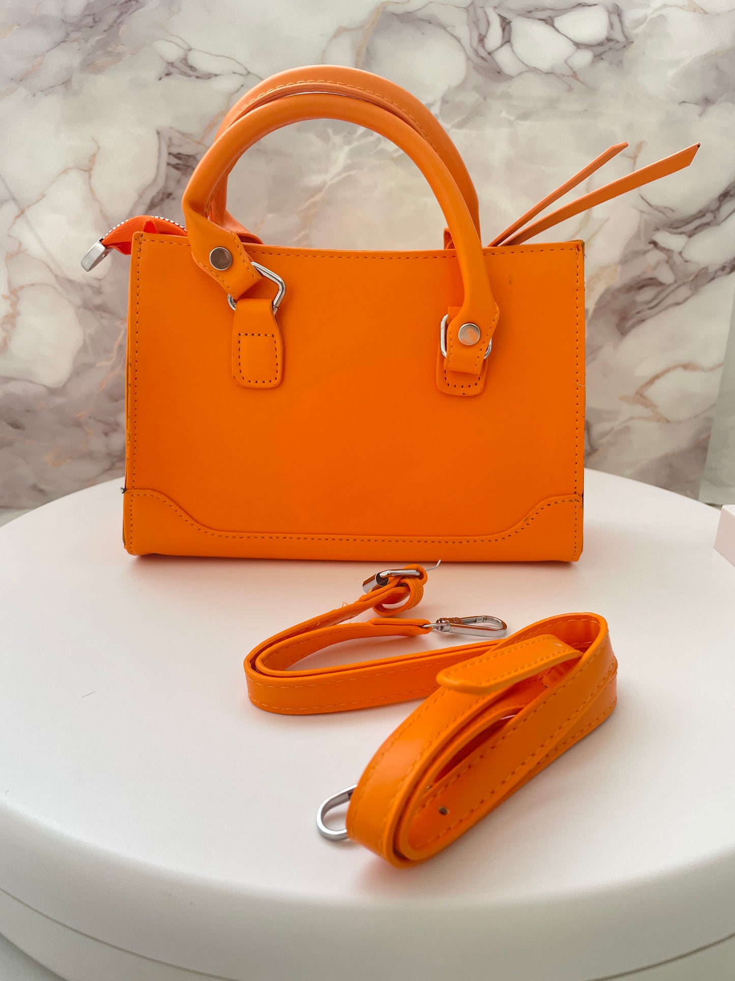 Orange Mini Handbag