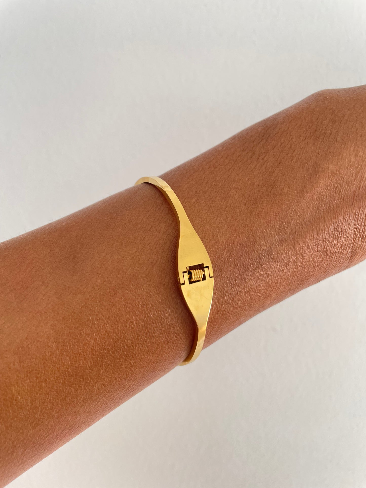 Black and White Roman Bangle