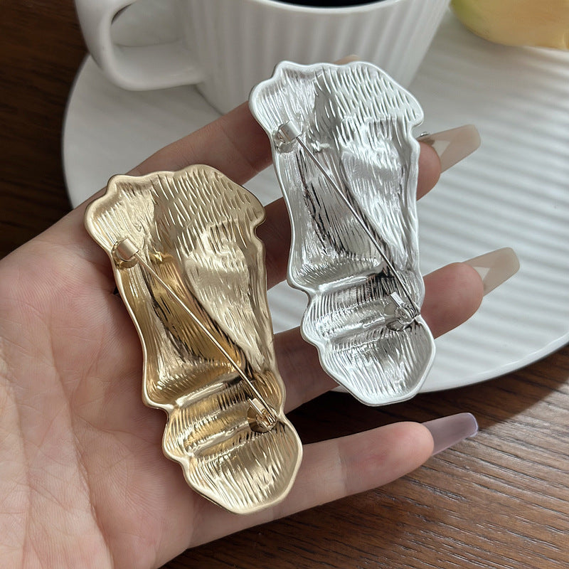 Muse Silhouette Brooch