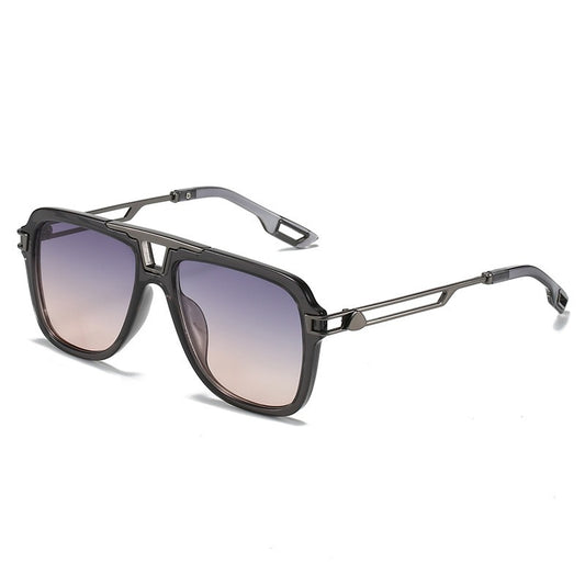 Aviator Luxe Shield Sunglasses